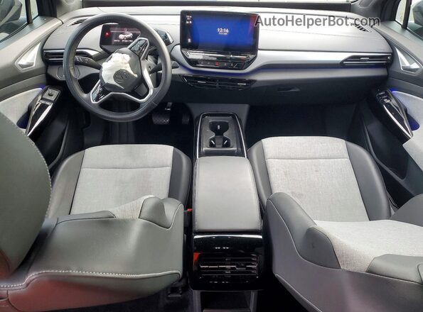 1V2CMPE8XPC054132 2023 VOLKSWAGEN ID.4 Gray Առջևի վահանակի տեսք