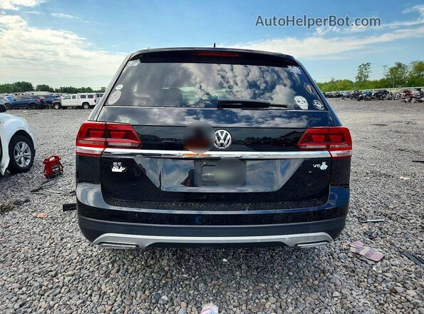 1V2CR2CA2JC509069 2018 VOLKSWAGEN ATLAS Черный Вид сзади