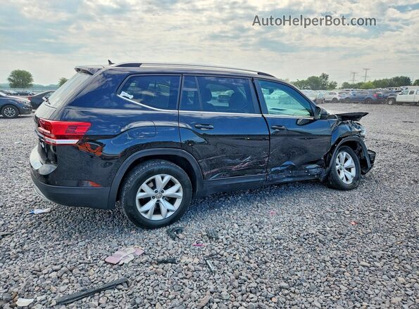 1V2CR2CA2JC509069 2018 VOLKSWAGEN ATLAS Черный Задняя правая четверть