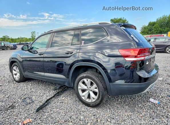 1V2CR2CA2JC509069 2018 VOLKSWAGEN ATLAS Черный Задняя левая четверть