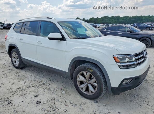 1V2CR2CA2JC518919 2018 VOLKSWAGEN ATLAS White Delantero derecho