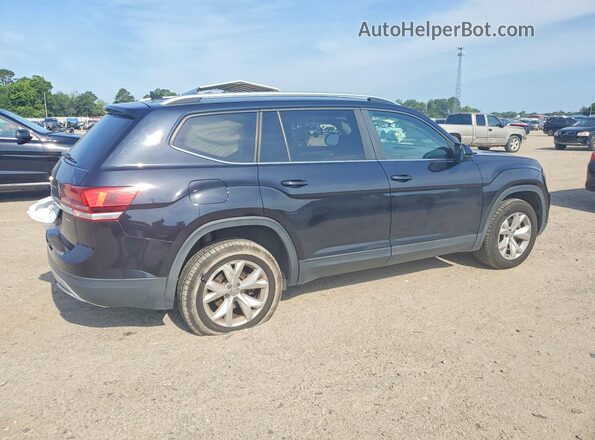 1V2CR2CA4JC523216 2018 VOLKSWAGEN ATLAS Черный Задняя правая четверть