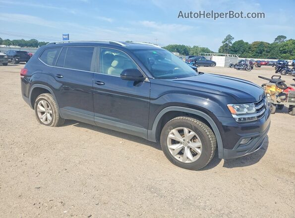 1V2CR2CA4JC523216 2018 VOLKSWAGEN ATLAS Черный Передняя правая четверть