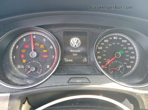 1V2CR2CA4JC523216 2018 VOLKSWAGEN ATLAS Черный Вид щитка приборов