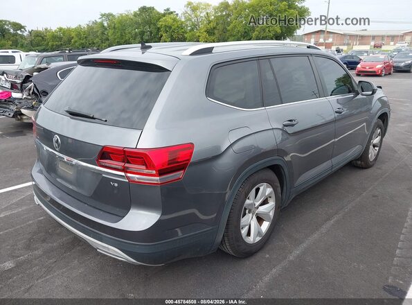 1V2CR2CA5JC525802 2018 VOLKSWAGEN ATLAS Gray Trasero derecho