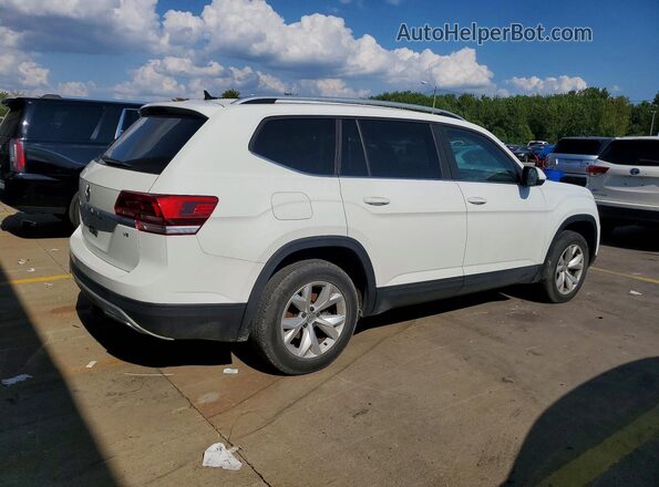 1V2CR2CA7JC569462 2018 VOLKSWAGEN ATLAS White Widok z tyłu