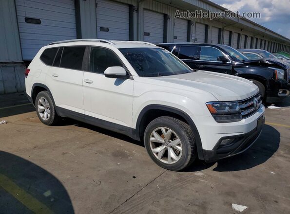 1V2CR2CA7JC569462 2018 VOLKSWAGEN ATLAS White Widok zestawu wskaźników