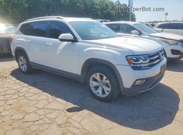1V2CR2CA8JC562679 2018 VOLKSWAGEN ATLAS White Delantero derecho