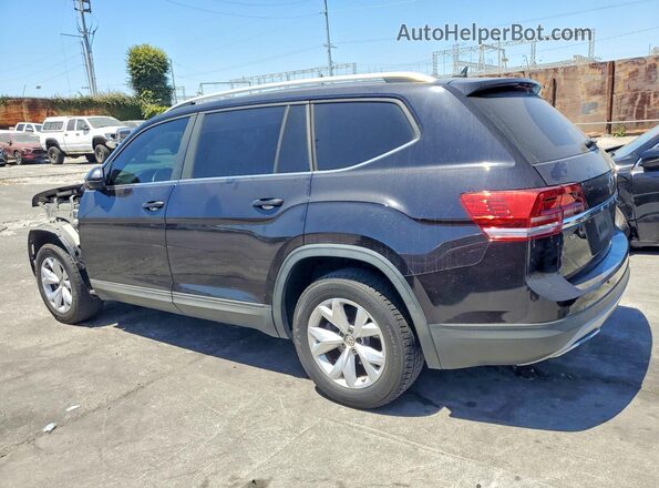 1V2CR2CA9JC565297 2018 VOLKSWAGEN ATLAS Black უკანა მარცხენა