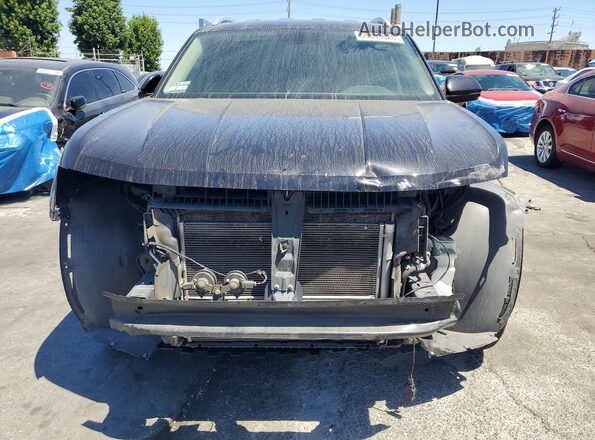 1V2CR2CA9JC565297 2018 VOLKSWAGEN ATLAS Black წინა ხედი