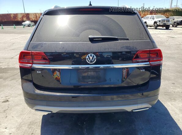1V2CR2CA9JC565297 2018 VOLKSWAGEN ATLAS Black უკანა ხედი