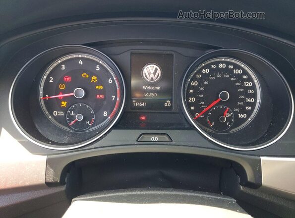 1V2CR2CA9JC565297 2018 VOLKSWAGEN ATLAS Black ხელსაწყოთა პანელის ხედი