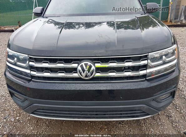 1V2CR2CAXJC508932 2018 VOLKSWAGEN ATLAS Черный Вид спереди