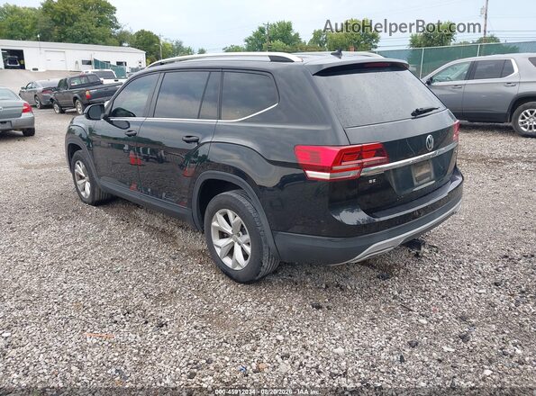 1V2CR2CAXJC508932 2018 VOLKSWAGEN ATLAS Черный Задняя левая четверть