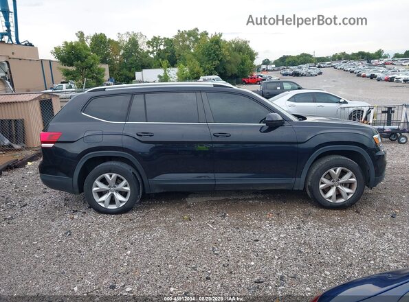 1V2CR2CAXJC508932 2018 VOLKSWAGEN ATLAS Черный Вид задней части салона