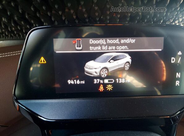 1V2CRPE82SC007848 2025 VOLKSWAGEN ID.4 White Instrument cluster view