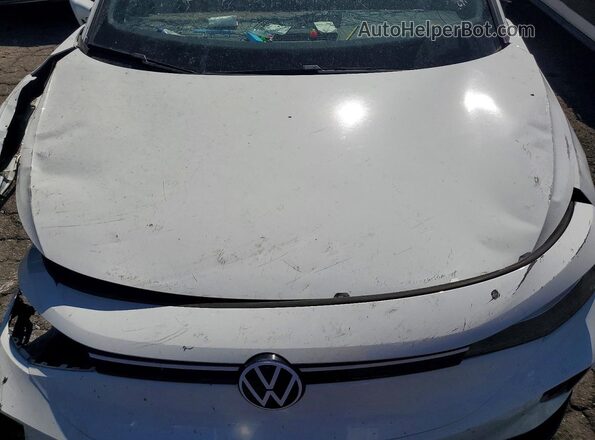1V2CRPE84RC000913 2024 VOLKSWAGEN ID.4 White Widok komory silnika