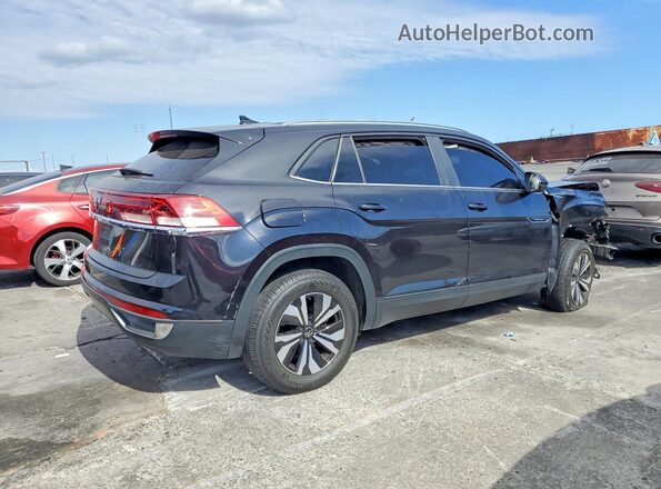 1V2DE2CA1RC240820 2024 VOLKSWAGEN ATLAS Black Задня права чверть