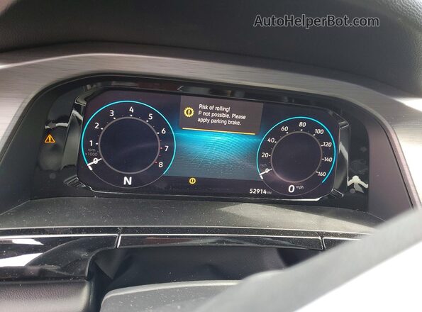 1V2DE2CA1RC240820 2024 VOLKSWAGEN ATLAS Black Вид щитка приладів