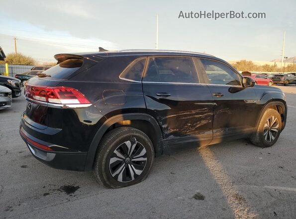 1V2DE2CA2RC207941 2024 VOLKSWAGEN ATLAS Черный Задняя правая четверть
