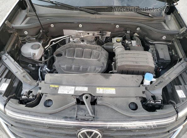 1V2DE2CA2RC207941 2024 VOLKSWAGEN ATLAS Черный Вид задней части салона