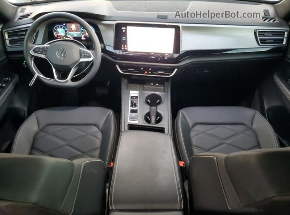 1V2DE2CA2RC207941 2024 VOLKSWAGEN ATLAS Черный Вид панели приборов
