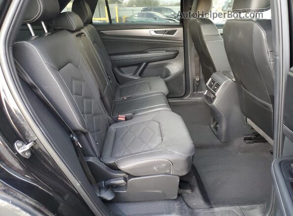 1V2DE2CA2RC207941 2024 VOLKSWAGEN ATLAS Черный Вид задних сидений