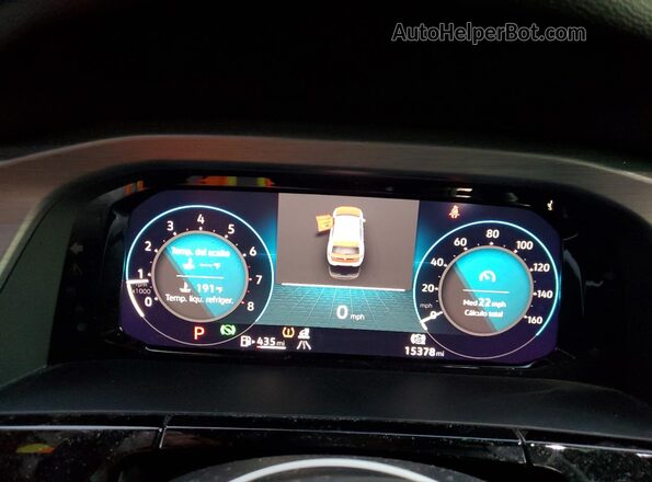 1V2DE2CA2RC207941 2024 VOLKSWAGEN ATLAS Черный Вид щитка приборов