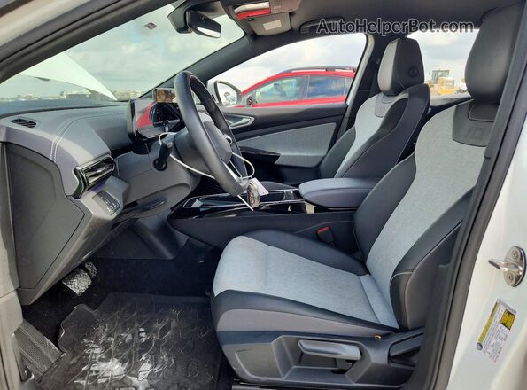 1V2DNPE81PC037575 2023 VOLKSWAGEN ID.4 Белый Вид салона спереди