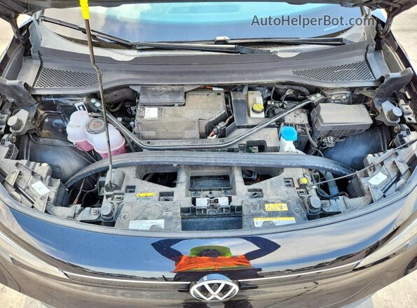 1V2DNPE82PC047421 2023 VOLKSWAGEN ID.4 Black Vista del compartimento del motor