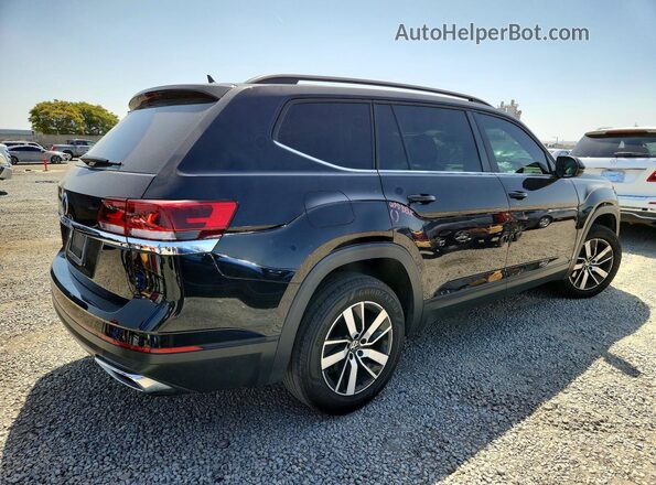 1V2DP2CA1MC526489 2021 VOLKSWAGEN ATLAS Black Հետևի աջ