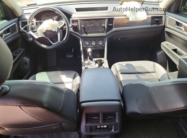 1V2DP2CA1MC526489 2021 VOLKSWAGEN ATLAS Black Առջևի վահանակի տեսք
