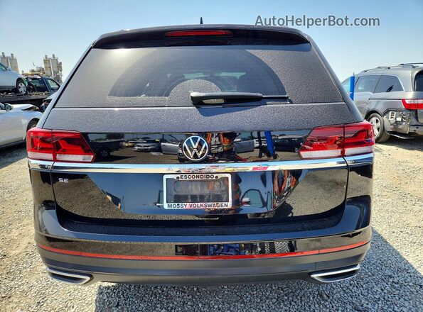 1V2DP2CA1MC526489 2021 VOLKSWAGEN ATLAS Black Հետևի տեսք