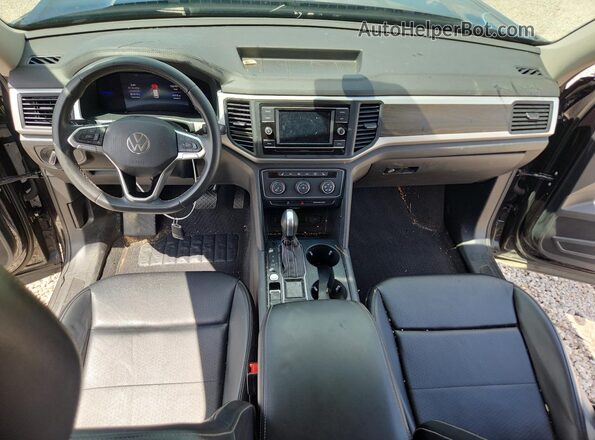 1V2DP2CA4NC539111 2022 VOLKSWAGEN ATLAS Black Առջևի վահանակի տեսք