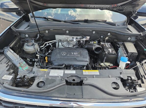 1V2DP2CA4NC539111 2022 VOLKSWAGEN ATLAS Black Շարժիչի բաժամունքի տեսք
