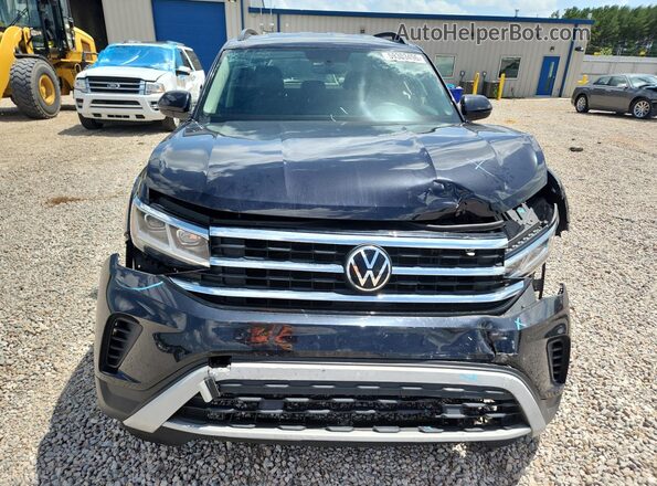 1V2DP2CA4NC539111 2022 VOLKSWAGEN ATLAS Black Դիմացի տեսք