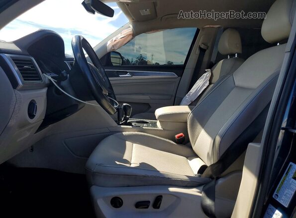 1V2DP2CA7JC592329 2018 VOLKSWAGEN ATLAS Blue Vista interior delantera