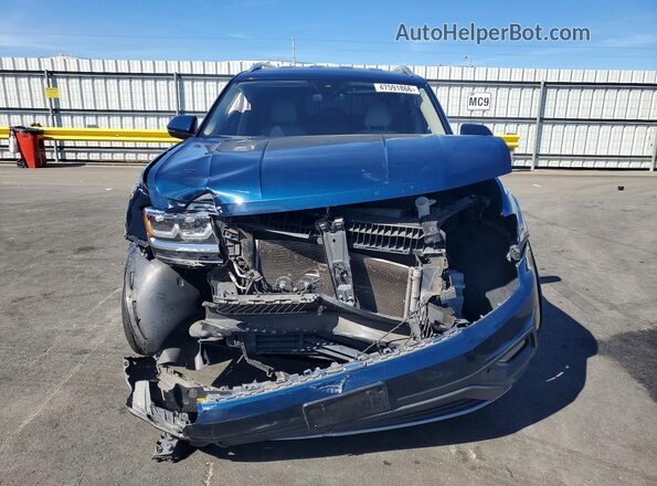 1V2DP2CA7JC592329 2018 VOLKSWAGEN ATLAS Blue Vista frontal