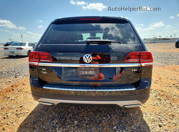 1V2DP2CAXJC597184 2018 VOLKSWAGEN ATLAS Black უკანა ხედი