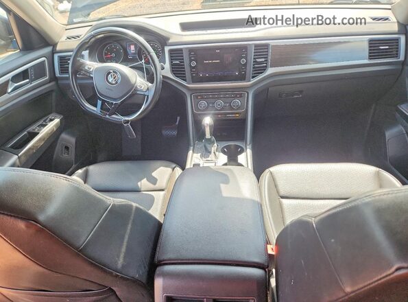 1V2DP2CAXJC597184 2018 VOLKSWAGEN ATLAS Black წინა პანელის ხედი