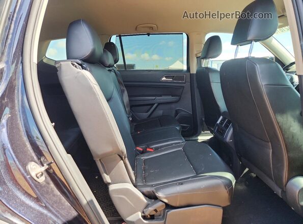1V2DP2CAXJC597184 2018 VOLKSWAGEN ATLAS Black უკანა სალონის ხედი