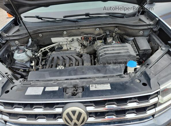 1V2DR2CA0JC533150 2018 VOLKSWAGEN ATLAS Gray Вид підкапотного простору