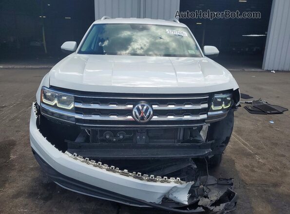 1V2DR2CA1JC517149 2018 VOLKSWAGEN ATLAS White Front view