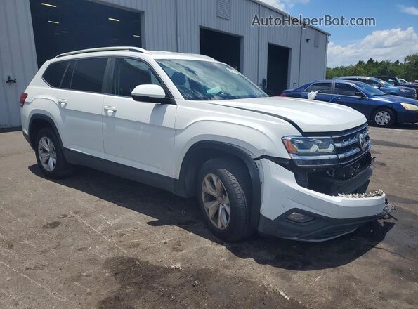 1V2DR2CA1JC517149 2018 VOLKSWAGEN ATLAS White Front right