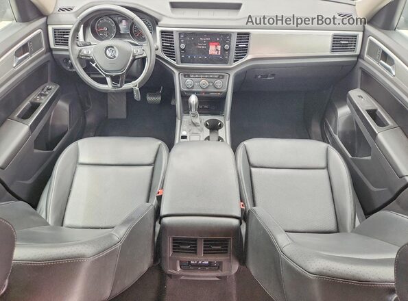1V2DR2CA7KC602031 2019 VOLKSWAGEN ATLAS Gray Vista del salpicadero