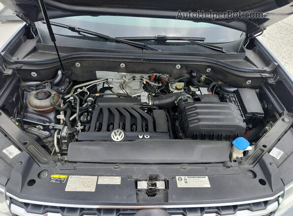 1V2DR2CA7KC602031 2019 VOLKSWAGEN ATLAS Gray Vista del compartimento del motor