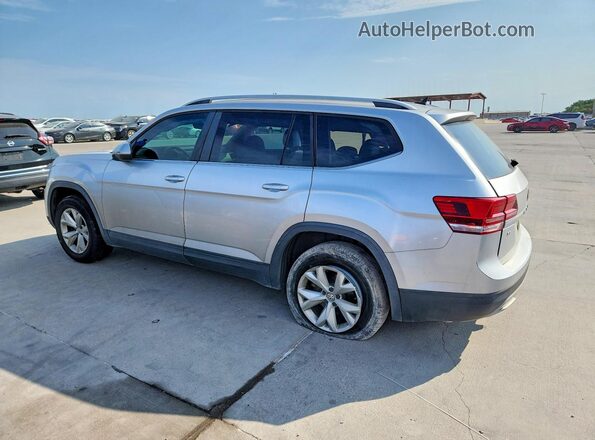 1V2DR2CA8KC590083 2019 VOLKSWAGEN ATLAS Серебряный Задняя левая четверть