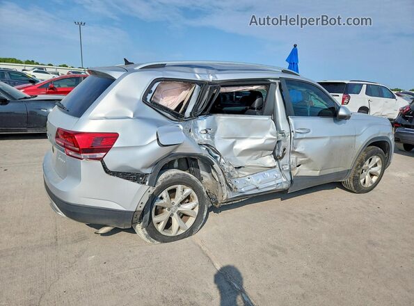 1V2DR2CA8KC590083 2019 VOLKSWAGEN ATLAS Серебряный Задняя правая четверть