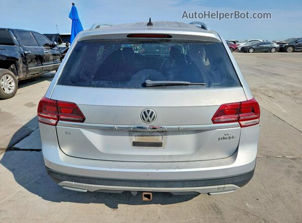 1V2DR2CA8KC590083 2019 VOLKSWAGEN ATLAS Серебряный Вид сзади
