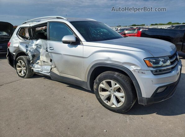 1V2DR2CA8KC590083 2019 VOLKSWAGEN ATLAS Серебряный Передняя правая четверть